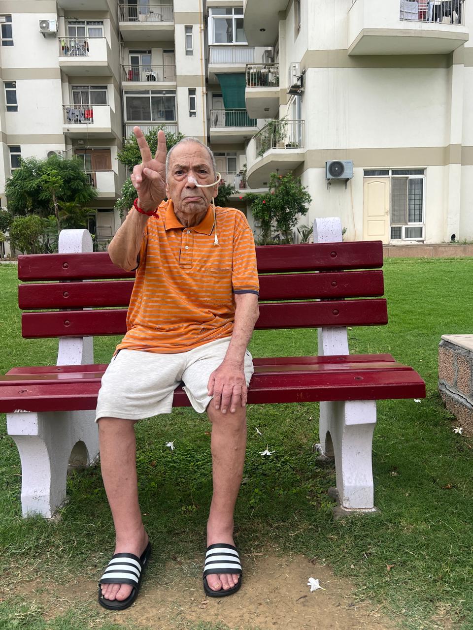 Physiotherapy session with patient